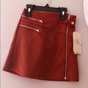 GB Girls Suede Skirt Size 5T